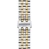  Shop Authentic Tissot T Classic Carson Premium White Dial Two Tone Steel Strap Watch for Women - T122.207.22.031.00 - Luxxuri