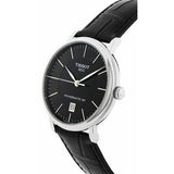  Shop Authentic Tissot Carson Premium Powermatic 80 Black Dial Black Leather Strap Watch For Men - T122.407.16.051.00 - Luxxuri
