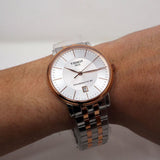  Shop Authentic Tissot Carson Premium Powermatic 80 White Dial Two Tone Steel Strap Watch For Men - T122.407.22.031.01 - Luxxuri