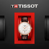  Shop Authentic Tissot Carson Premium Powermatic 80 White Dial Brown Leather Strap Watch For Men - T122.407.36.031.00 - Luxxuri