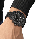 Shop Authentic Tissot Supersport Chrono Black Dial Black Steel Strap Watch For Men - T125.617.33.051.00 - Luxxuri