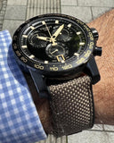 Shop Authentic Tissot Supersport Chrono Black Dial Beige Nylon Strap Watch For Men - T125.617.37.051.01 - Luxxuri