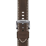  Shop Authentic Tissot Supersport Chrono Silver Dial Brown Leather Strap Watch for Men - T125.617.16.031.00 - Luxxuri