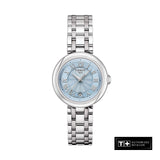  Shop Authentic Tissot Bellissima Small Lady Light Blue Dial Silver Steel Strap Watch for Women - T126.010.11.133.00 - Luxxuri