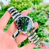  Shop Authentic Tissot Gentleman Powermatic 80 Silicium Green Dial Silver Steel Strap Watch For Men - T127.407.11.091.01 - Luxxuri
