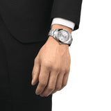  Shop Authentic Tissot Gentleman Powermatic 80 Silicium Silver Dial Silver Steel Strap Watch For Men - T127.407.11.031.00 - Luxxuri