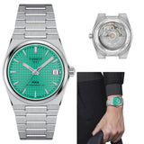  Shop Authentic Tissot PRX Powermatic 80 Light Green Dial Silver Steel Strap Watch for Men - T137.207.11.091.01 - Luxxuri