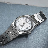  Shop Authentic Tissot PRX Powermatic 80 White Dial Silver Steel Strap Watch for Men - T137.207.11.111.00 - Luxxuri