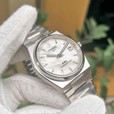  Shop Authentic Tissot PRX Powermatic 80 White Dial Silver Steel Strap Watch for Men - T137.207.11.111.00 - Luxxuri