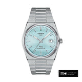  Shop Authentic Tissot PRX Powermatic 80 Ice Blue Tiffany Dial Silver Steel Strap Watch for Men - T137.407.11.351.00 - Luxxuri