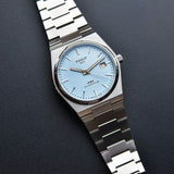  Shop Authentic Tissot PRX Powermatic 80 Ice Blue Tiffany Dial Silver Steel Strap Watch for Men - T137.407.11.351.00 - Luxxuri