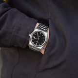  Shop Authentic Tissot PRX Quartz Black Dial Silver Steel Strap Watch For Men - T137.410.11.051.00 - Luxxuri