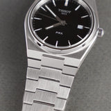  Shop Authentic Tissot PRX Quartz Black Dial Silver Steel Strap Watch For Men - T137.410.11.051.00 - Luxxuri