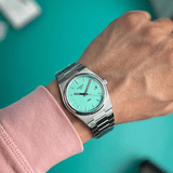  Shop Authentic Tissot PRX Quartz Light Green Dial Silver Steel Strap Watch for Men - T137.410.11.091.01 - Luxxuri