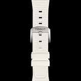  Shop Authentic Tissot PRX 40 White Dial White Rubber Strap Watch For Men -  T137.410.17.011.00 - Luxxuri