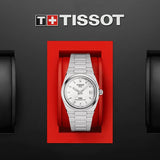  Shop Authentic Tissot PRX Powermatic 80 White Dial Silver Steel Strap Watch for Men - T137.207.11.111.00 - Luxxuri