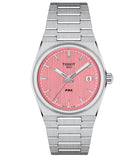  Shop Authentic Tissot PRX Quartz Pink Dial Silver Steel Strap Watch for Women - T137.210.11.331.00 - Luxxuri