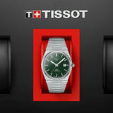  Shop Authentic Tissot PRX Powermatic 80 Green Dial Silver Steel Strap Watch For Men - T137.407.11.091.00 - Luxxuri