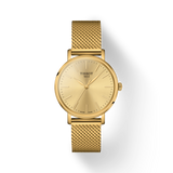  Shop Authentic Tissot Everytime Lady Gold Dial Gold Mesh Bracelet Watch for Women - T143.210.33.021.00 - Luxxuri