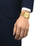 Shop Authentic Tissot Everytime Gent Gold Dial Gold Mesh Bracelet Watch for Men - T143.410.33.021.00 - Luxxuri