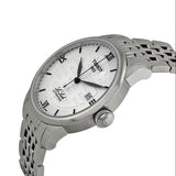  Shop Authentic Tissot Le Locle Double Happiness Automatic Silver Dial Silver Steel Strap Watch For Men - T41.1.833.50 - Luxxuri
