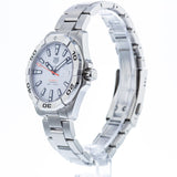  Shop Authentic Tag Heuer Aquaracer Automatic White Dial Silver Steel Strap Watch for Men - WBD2111.BA0928 - Luxxuri