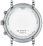  Shop Authentic Tissot Carson Premium Chronograph Silver Dial Black Leather Strap Watch For Men - T122.417.16.033.00 - Luxxuri