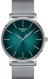  Shop Authentic Tissot Everytime Gent Green Dial Silver Mesh Bracelet Watch for Men - T143.410.11.091.00 - Luxxuri