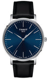  Shop Authentic Tissot Everytime Gent Blue Dial Black Leather Strap Watch for Men - T143.410.16.041.00 - Luxxuri