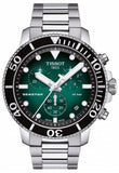  Shop Authentic Tissot Seastar 1000 Chronograph Green Dial Silver Steel Strap Watch For Men - T120.417.11.091.01 - Luxxuri