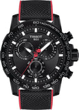  Shop Authentic Tissot Supersport Chrono Giro D'Italia Black Dial Black Nylon Strap Watch for Men - T125.617.37.051.00 - Luxxuri