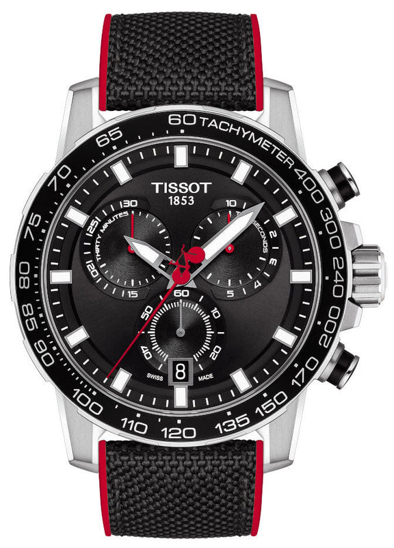  Shop Authentic Tissot Supersport Vuelta Special Edition Chrono Black Dial Black Nylon Strap Watch for Men - T125.617.17.051.01 - Luxxuri