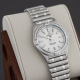  Shop Authentic Breitling Chronomat 32 Diamonds White Dial Silver Steel Strap Watch for Women - A77310591A1A1 - Luxxuri