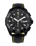  Shop Authentic Tag Heuer Aquaracer PVD Black Dial Watch for Men - CAY218A.FC6361 - Luxxuri
