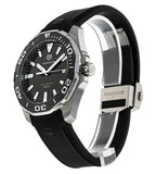 Shop Authentic Tag Heuer Aquaracer Quartz Black Dial Black Rubber Strap Watch for Men -  WAY101A.FT6141 - Luxxuri