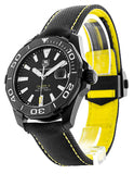  Shop Authentic Tag Heuer Aquaracer Calibre 5 Automatic Black Dial Black Nylon Strap Watch for Men - WAY218A.FC6362 - Luxxuri