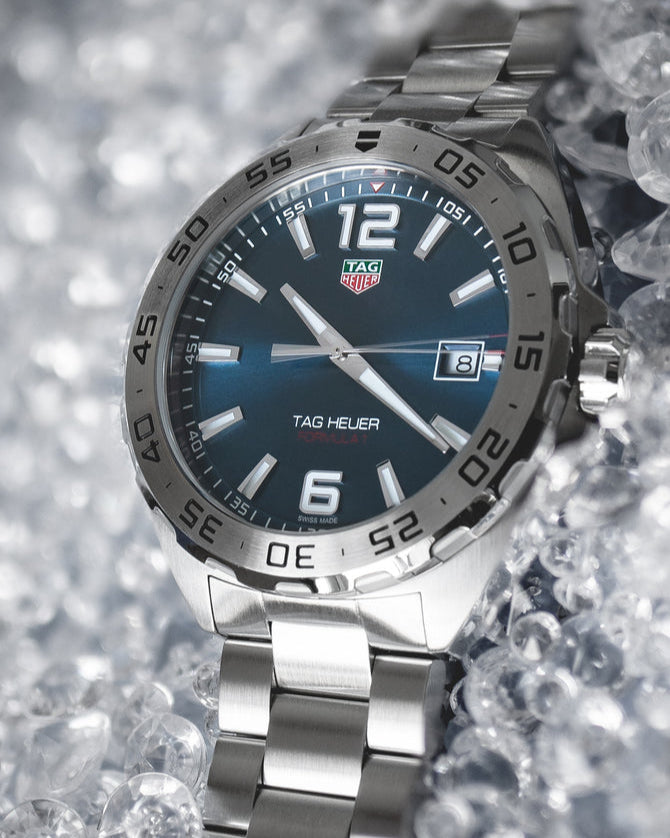 Shop Authentic Tag Heuer Formula 1 Blue Dial Watch for Men - WAZ1118.BA0875 - Luxxuri