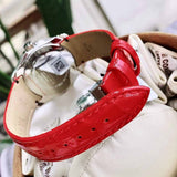  Shop Authentic Tissot Couturier Lady Silver Dial Red Leather Strap Watch for Women - T035.210.16.031.01 - Luxxuri