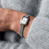  Shop Authentic Tissot Lovely Square Silver Dial Silver Mesh Bracelet Watch For Women - T058.109.11.036.00 - Luxxuri