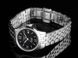  Shop Authentic Tissot Le Locle Automatic Small Lady Black Dial Silver Steel Strap Watch For Women - T41.1.183.53 - Luxxuri