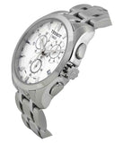  Shop Authentic Tissot Couturier Chronograph White Dial Silver Steel Strap Watch For Men - T035.617.11.031.00 - Luxxuri