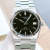  Shop Authentic Tissot PRX Powermatic 80 Black Dial Silver Steel Strap Watch for Men - T137.207.11.051.00 - Luxxuri