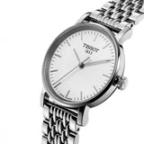  Shop Authentic Tissot Everytime Small White Dial Silver Mesh Bracelet Watch For Women - T109.210.11.031.00 - Luxxuri
