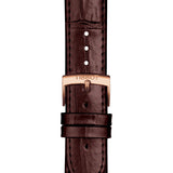  Shop Authentic Tissot Carson Premium Chronograph White Dial Brown Leather Strap Watch For Men - T122.417.36.011.00 - Luxxuri