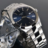  Shop Authentic Tissot Gentleman Blue Dial Silver Steel Strap Watch For Men - T127.410.11.041.00 - Luxxuri