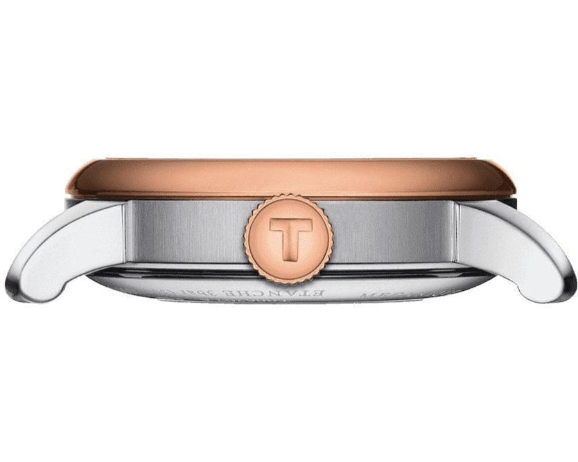  Shop Authentic Tissot Le Locle Lady Automatic Diamonds Silver Dial Two Tone Steel Strap Watch For Women - T006.207.22.036.00 - Luxxuri