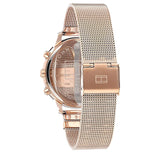  Shop Authentic Tommy Hilfiger Blake Chronograph Rose Gold Dial Rose Gold Mesh Bracelet Watch For Women - 1781907 - Luxxuri