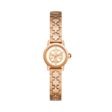Tory Burch Reva Rose Gold Dial Rose Gold Steel Strap Watch for Women - TBW4043