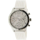  Shop Authentic Guess Marina Quartz White Dial White Rubber Strap Watch For Women - W1025L1 - Luxxuri