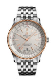  Shop Authentic Breitling Navitimer Automatic 41mm White Dial Silver Stainless Steel Mens Watch - U17326211G1A1 - Luxxuri